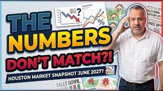 Houston Real Estate Market Update | Sales Are Up... But Something Doesn't Add Up (July 2026)